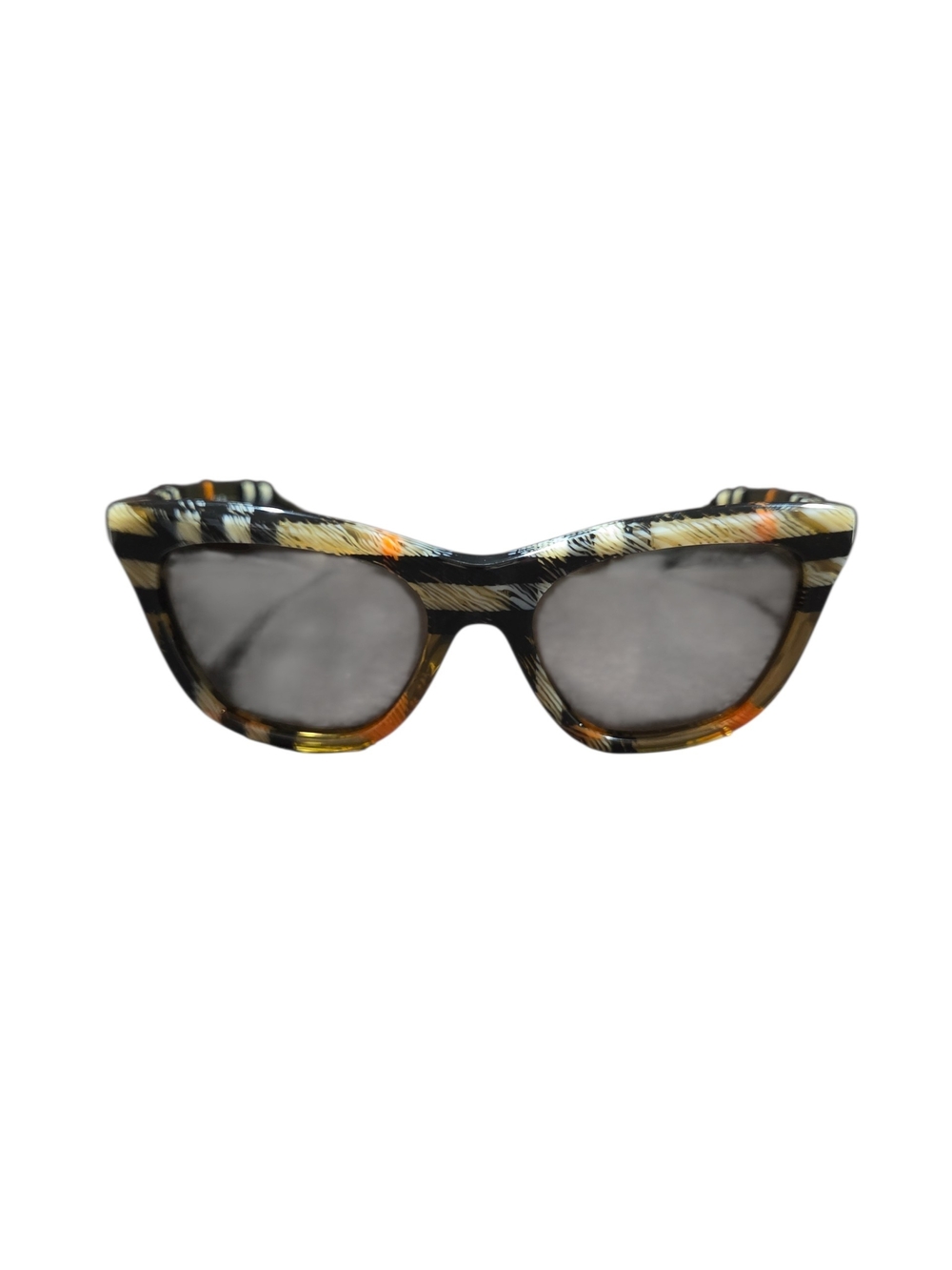 Burberry NEW Cat Eye Sunglasses Be4435 Classic Brown Black Nova Check - Picture 3 of 9